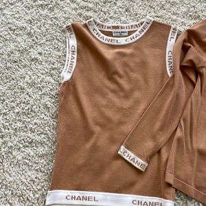 Chanel sweater set small